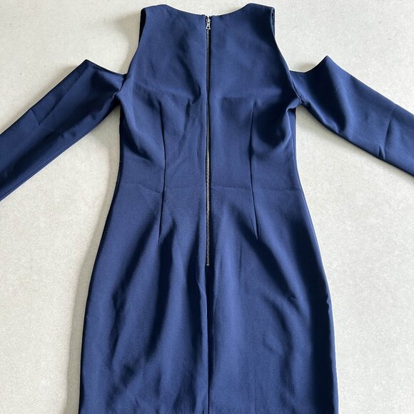 NWT Alice + Olivia Niko Cold Shoulder Dress ASO Clary Fray - Picture 7 of 12
